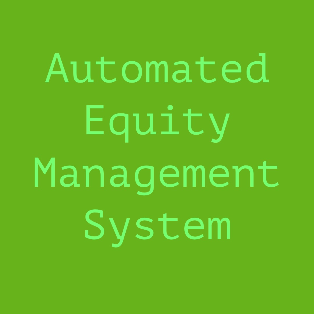 Automated equity management (cap table)