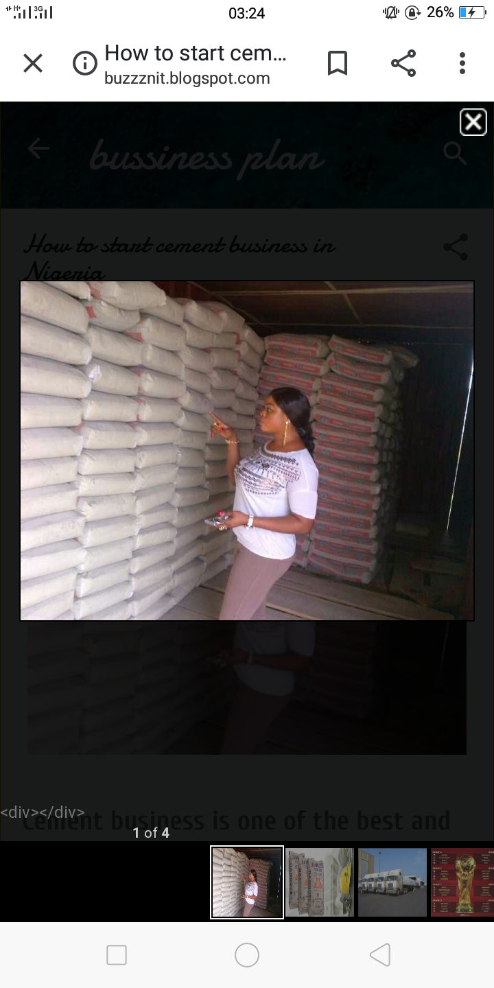 Kabete cement  business