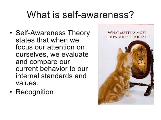 Self Awareness and Confidence-Building Self Esteem.