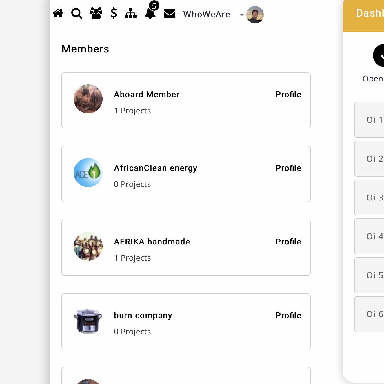 oiapp Members List