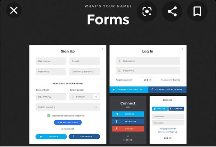 Oi development input forms