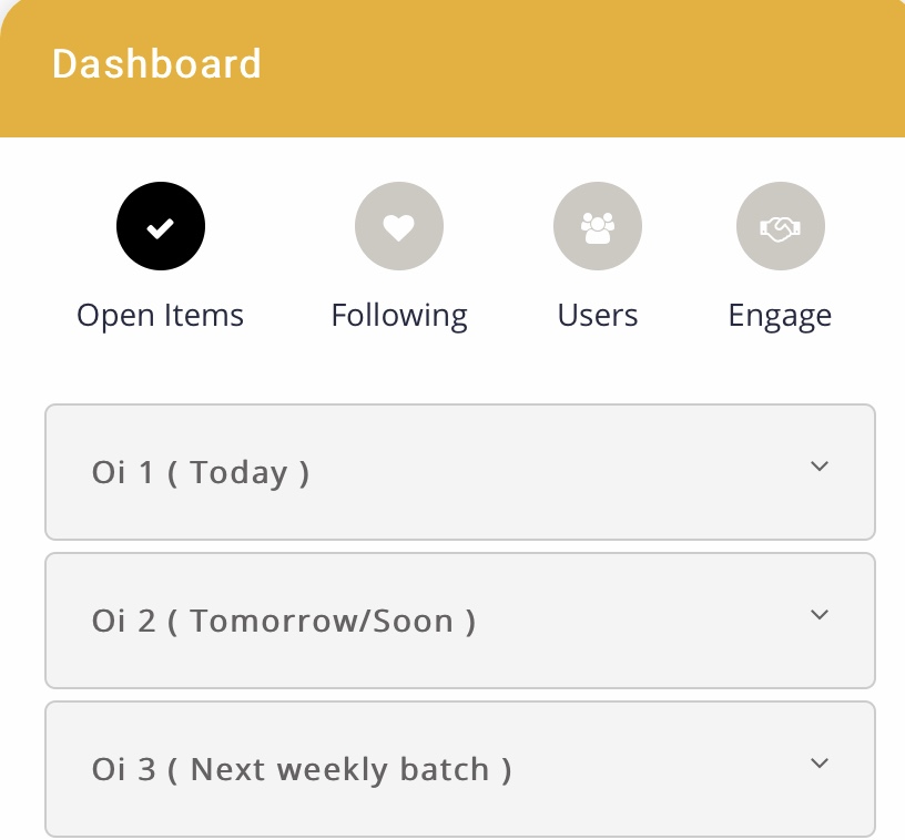 oiapp Development: Dashboard UI design (LB, PR, WO, JM, Ryan, RoR1)